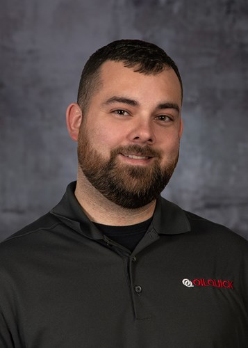 Caleb Johnson, OilQuick Americas Service Manager